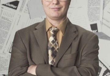 THE OFFICE -- Pictured: Rainn Wilson as Dwight Schrute -- NBC Photo: Mitchell Haaseth